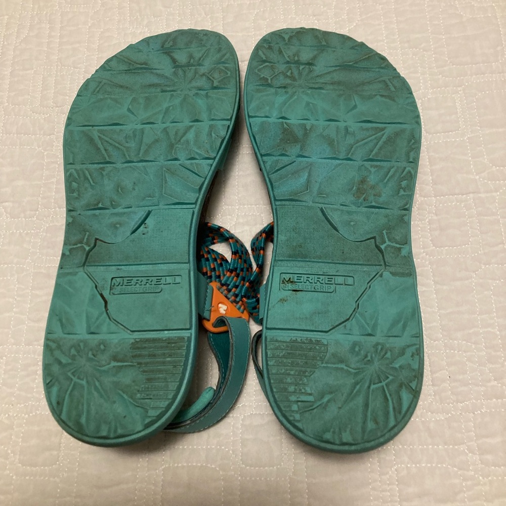 Turquoise Merrell Performance Footware - Picture 3 of 6